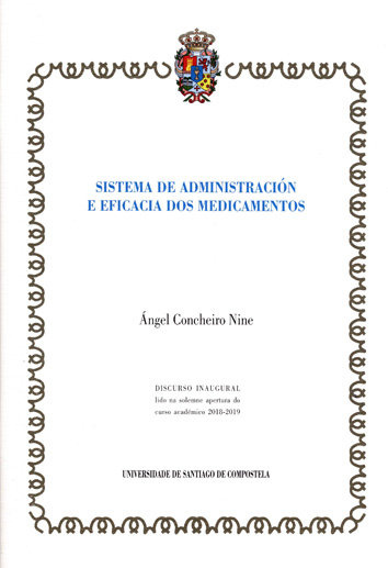 Kniha Sistema de administración e eficacia dos medicamentos Concheiro Nine
