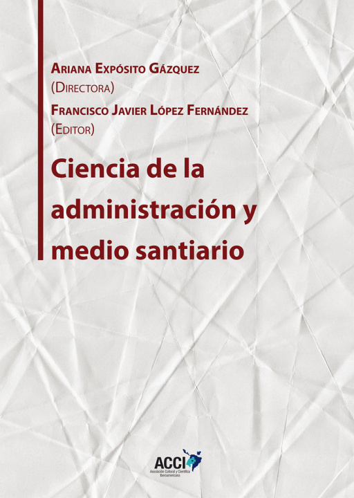 Kniha Ciencia de la administración y medio sanitario 