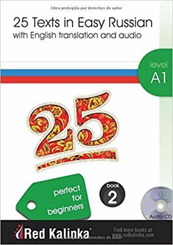 Carte 25 texts in easy Russian. Level A1. Book 2 