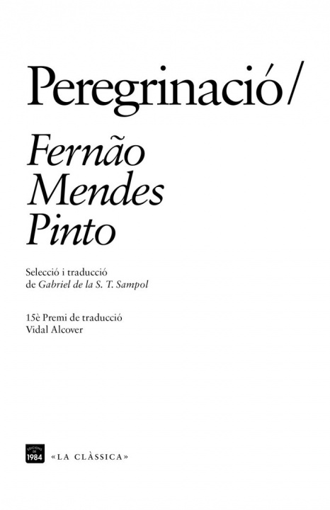 Book Peregrinació Pinto