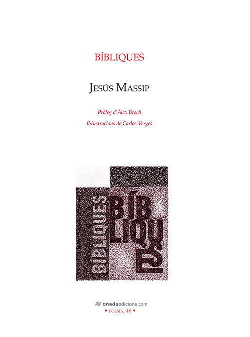 Libro Bíbliques Massip i Fonollosa