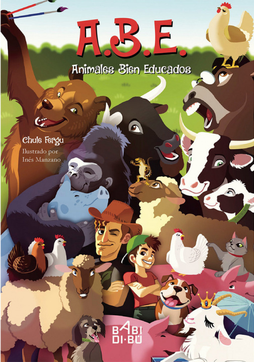 Knjiga A.B.E. Animales bien educados Fergu