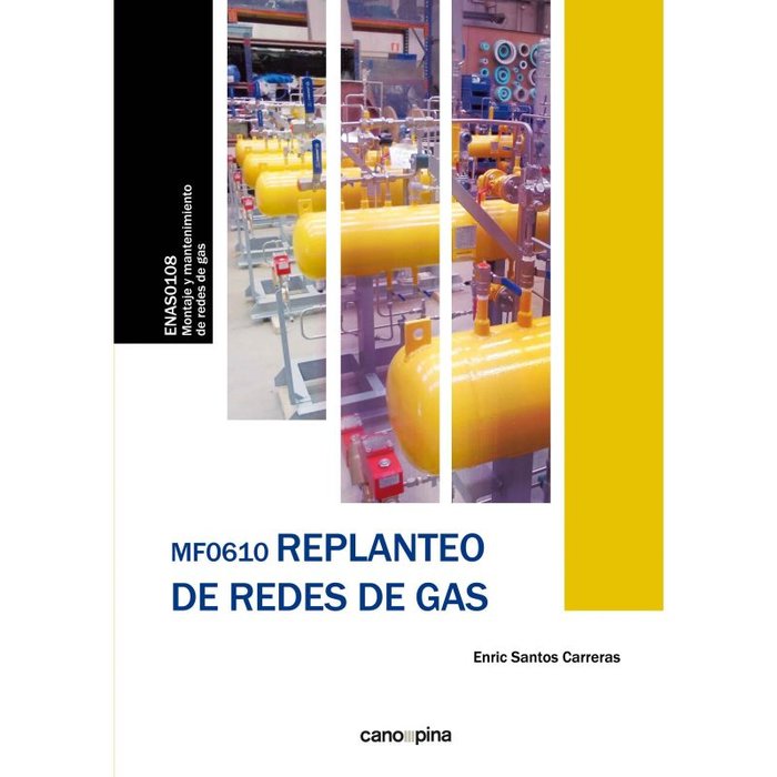 Kniha MF0610 Replanteo de redes de gas Santos Carreras