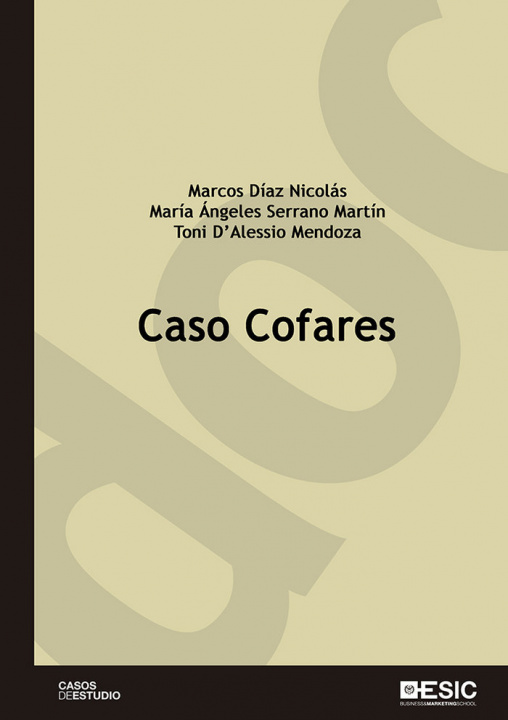 Könyv Caso Cofares Díaz Nicolás