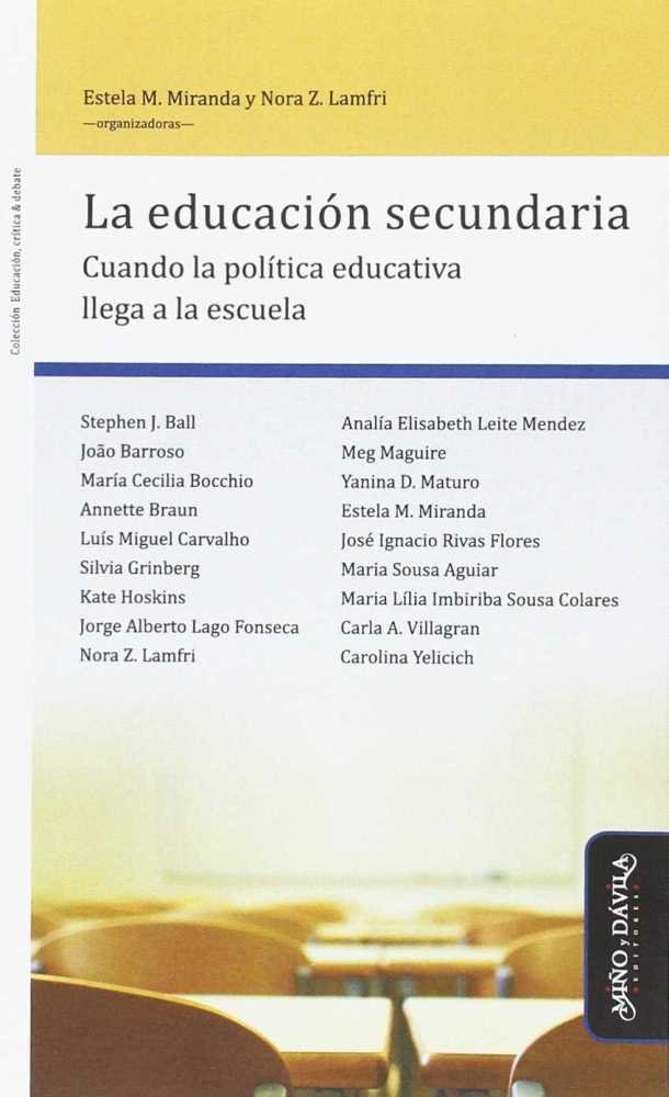 Könyv La escuela secundaria Miranda (argentina)