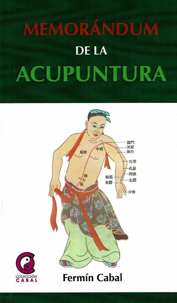 Книга Memorandum de Acupuntura Cabal Riera