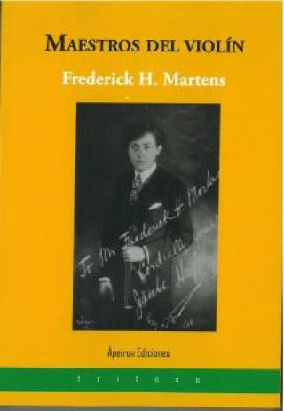 Kniha Maestros del violín H. Martens
