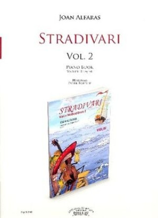 Kniha Stradivari - Piano Book Violin II Alfaras Calvo