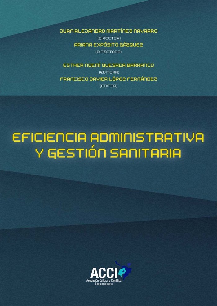 Könyv Eficiencia administrativa y gestión sanitaria Quesada Barranco