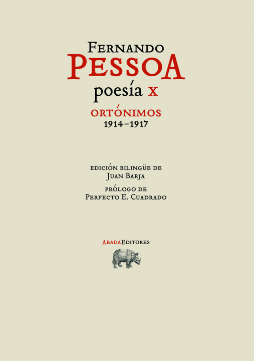 Kniha Poesía X. Ortónimos 1914-1917 Pessoa