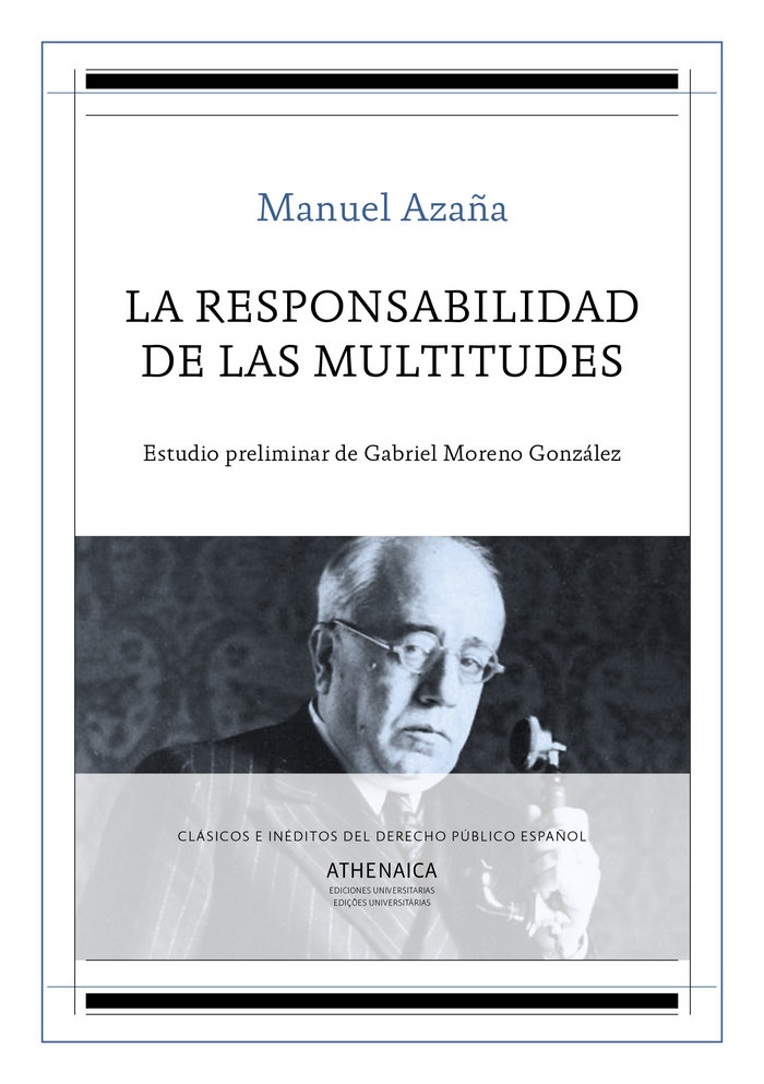 Книга La responsabilidad de las multitudes Azaña Díaz