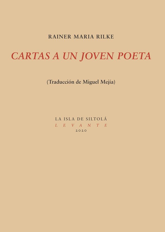 Kniha Cartas a un joven poeta Rilke