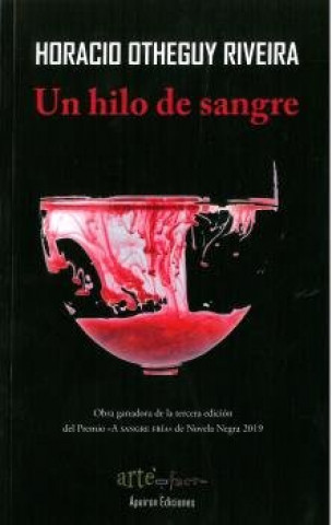 Kniha Un hilo de sangre Otheguy Riveira