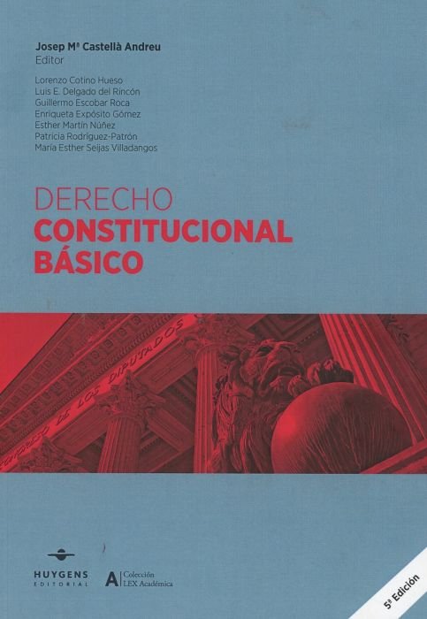 Kniha DERECHO CONSTITUCIONAL BASICO 2019 CASTELLA ANDREU