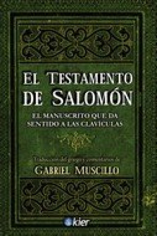 Книга El Testamento de Salomón Muscillo