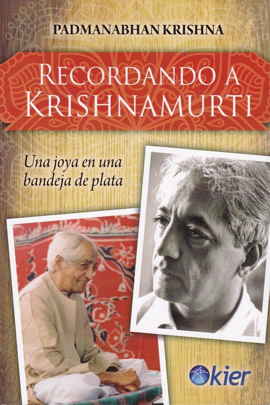 Kniha Recordando a Krishnamurti Krishna