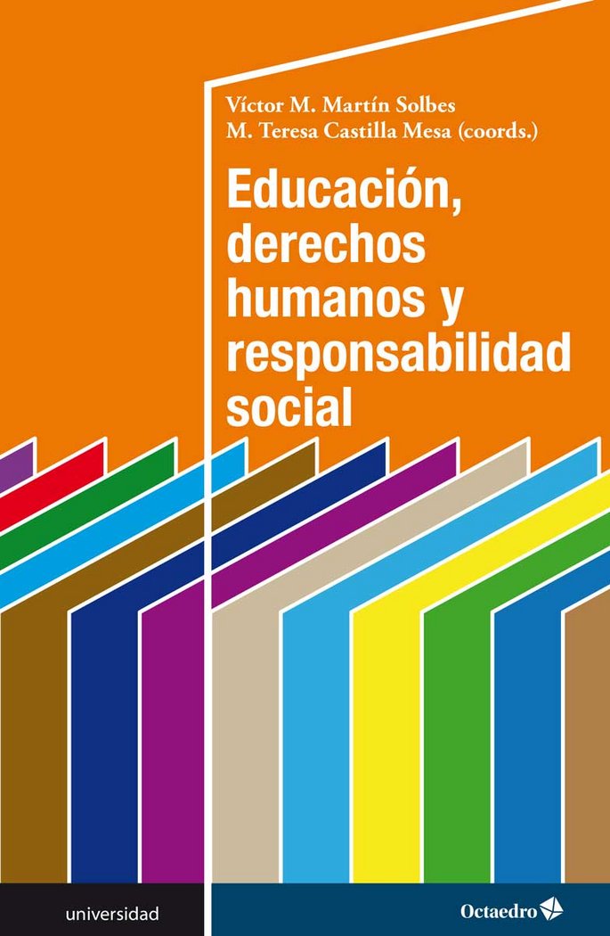 Kniha Educaciùn, derechos humanos y responsabilidad social Martín Solbes