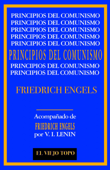 Kniha Principios del comunismo Engels