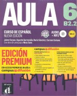 Könyv Aula Nueva Edición 6 Premium libro del alumno + CD Corpas