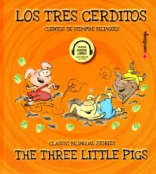 Kniha Los tres cerditos / The Three Little Pigs COMETA ROJA