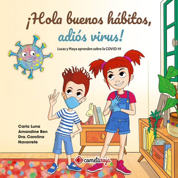 Kniha ­Hola buenos hábitos, adiós virus! Luna