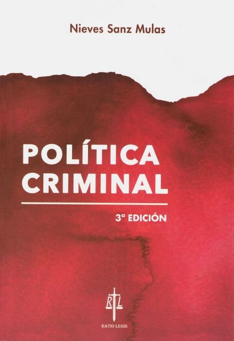 Книга Política criminal Sanz Mulas