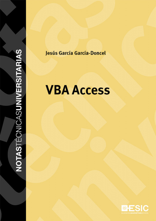 Kniha VBA Access García García-Doncel