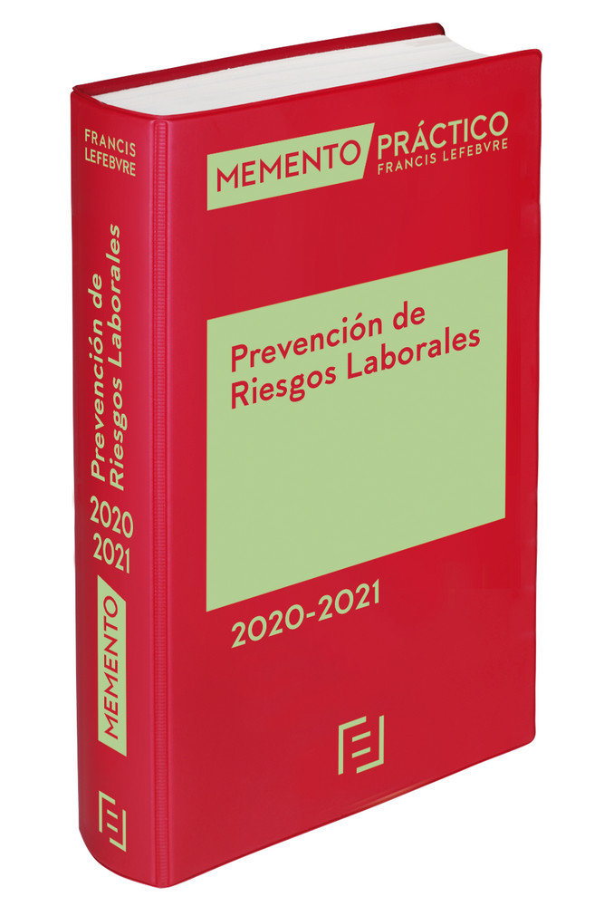 Könyv Memento Prevención Riesgos Laborales 2020-2021 Lefebvre-El Derecho