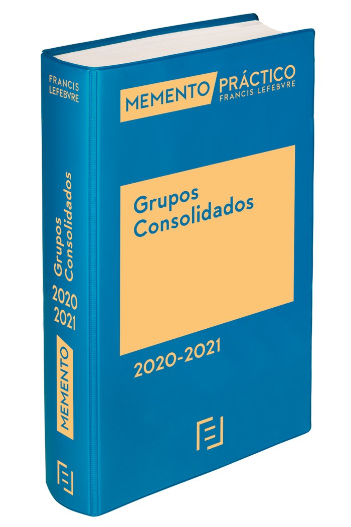 Книга Memento Grupos Consolidados 2020-2021 Lefebvre-El Derecho