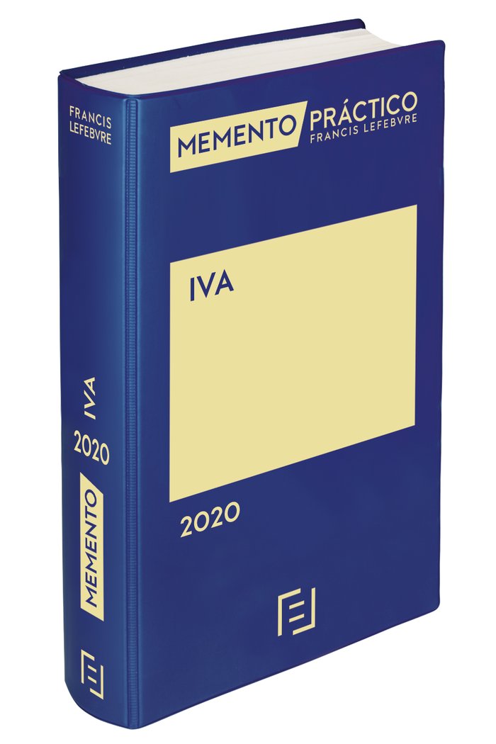 Książka Memento Práctico IVA 2020 