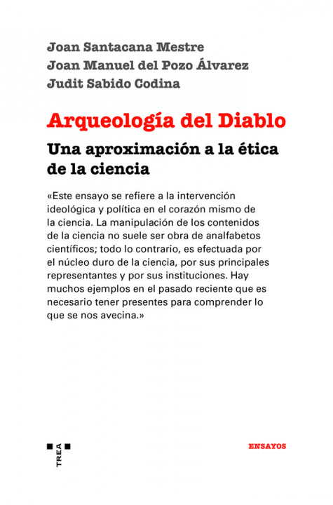 Carte Arqueología del diablo Del Pozo Álvarez