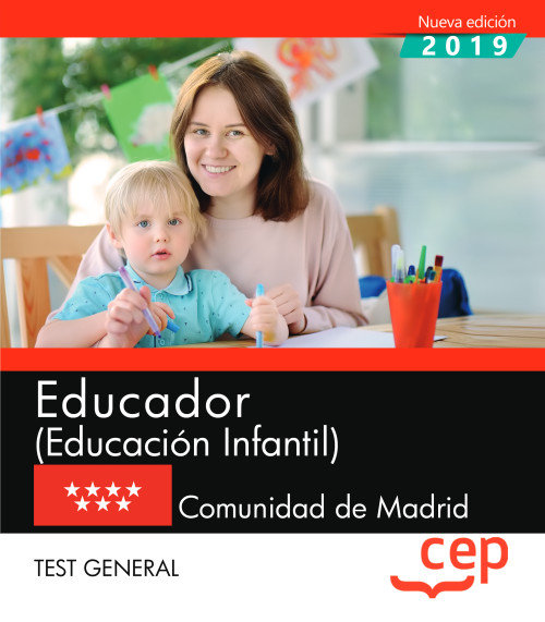 Книга EDUCADOR EDUCACION INFANTIL COMUNIDAD MADRID TEST 
