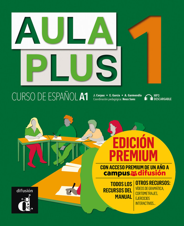 Könyv Aula Plus 1 - Libro del Alumno. Premium Corpas
