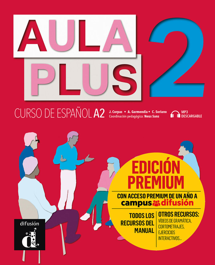Kniha Aula Plus 2 Premium . Libro del Alumno Corpas