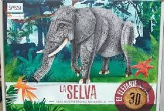 Kniha La Selva, Elefante - 3D E. Tome
