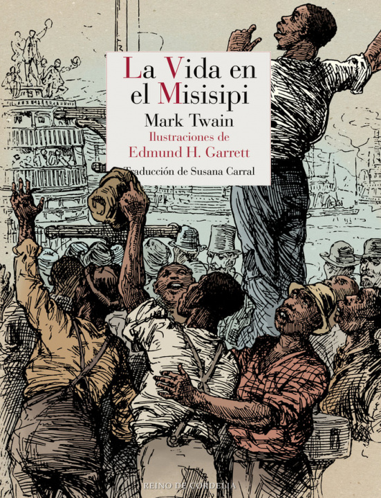 Knjiga La vida en el Misisipi Twain