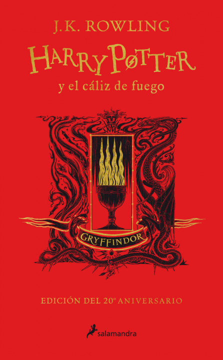 Könyv HARRY POTTER Y EL CALIZ DE FUEGO (EDICION GRYFFINDOR DE 20º ANIVERSARIO) ROWLING