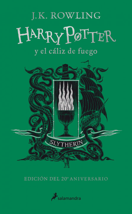Kniha HARRY POTTER Y EL CALIZ DE FUEGO (EDICION SLYTHERIN DEL 20º ANIVERSARIO) ROWLING
