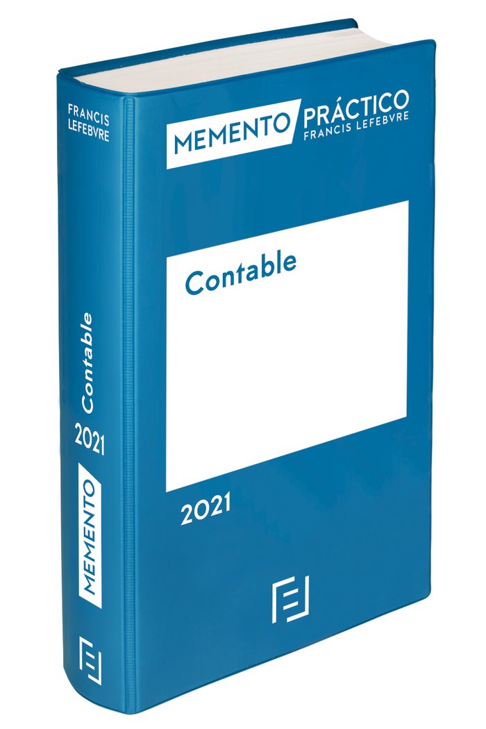 Carte Memento Contable 2021 Lefebvre-El Derecho