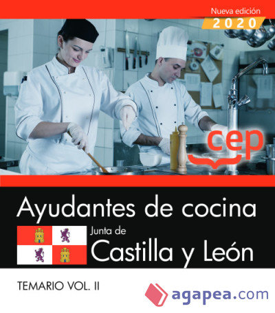 Könyv AYUDANTES DE COCINA JUNTA DE CASTILLA Y LEON TEMARIO VOL 2 