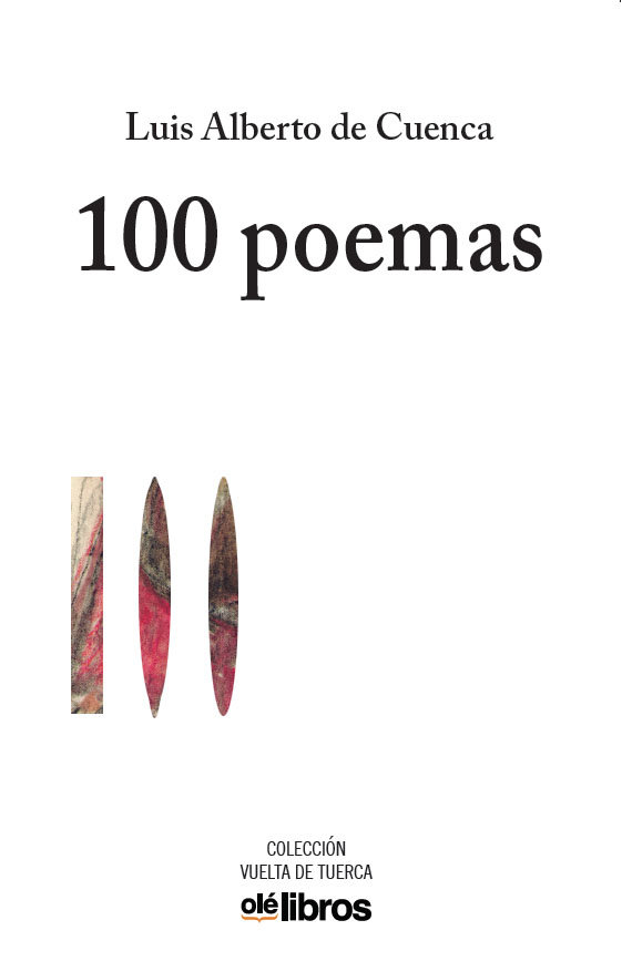 Boek 100 poemas de Cuenca y Prado