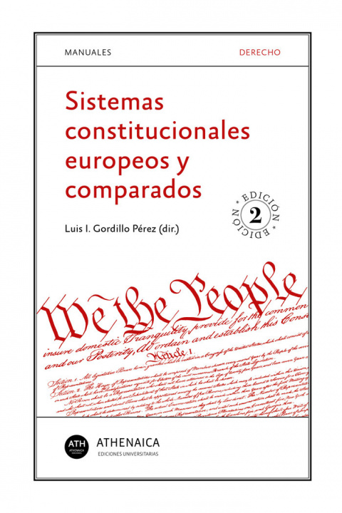 Kniha Sistemas constitucionales europeos y comparados Gordillo Pérez