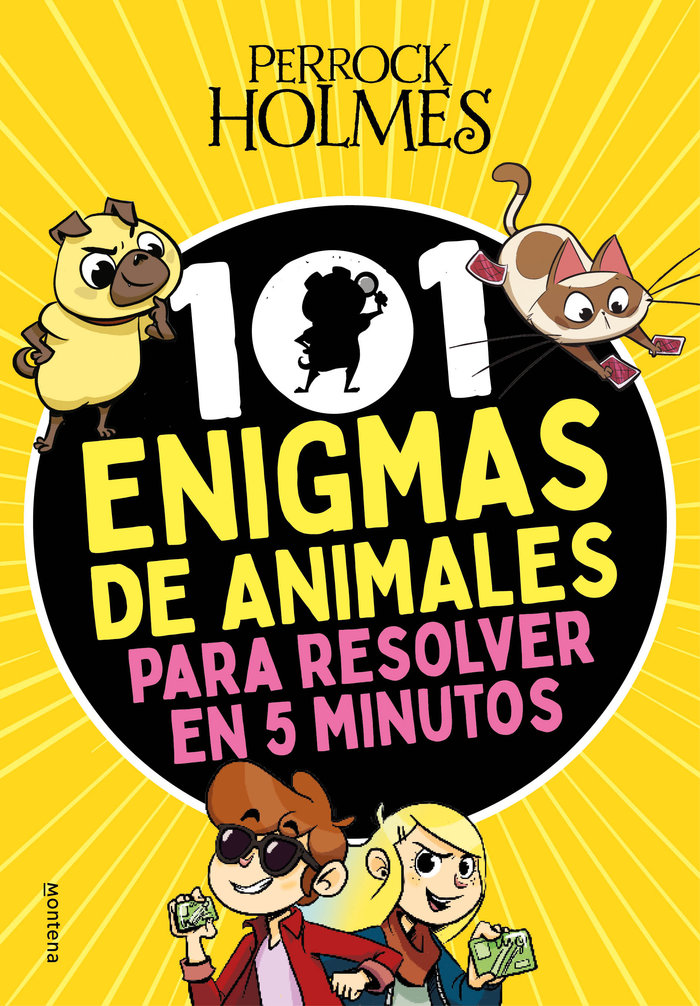 Knjiga 101 ENIGMAS DE ANIMALES PARA RESOLVER EN 5 MINUTOS PALMIOLA