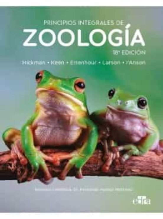 Книга PRINCIPIOS INTEGRALES DE ZOOLOGIA 18ª EDICION HICKMAN