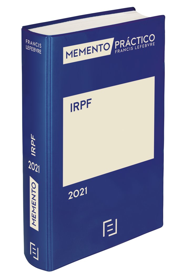 Kniha Memento IRPF 2021 