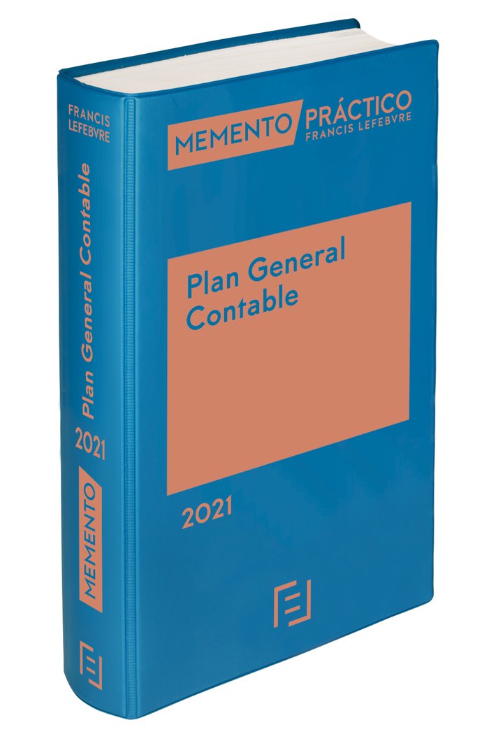 Книга Memento Plan General Contable 2021 LEFEBVRE-EL DERECHO