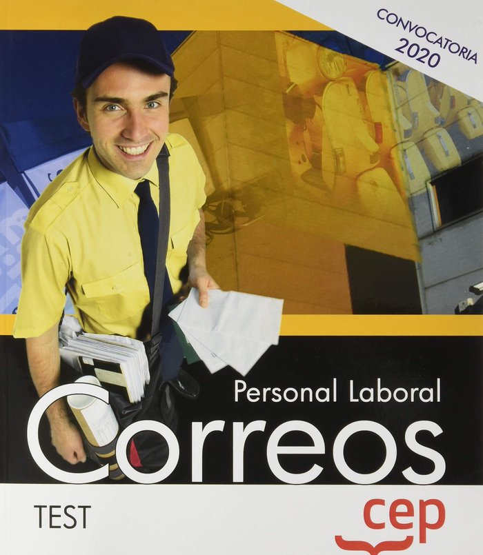 Knjiga PERSONAL LABORAL CORREOS TEST CEP