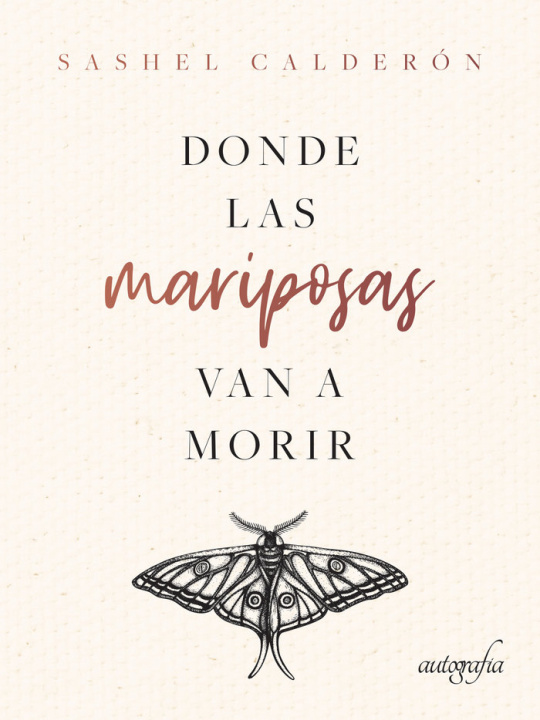 Kniha Donde las mariposas van a morir Calderón