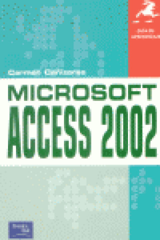 Książka MICROSOFT ACCESS 2002 GUIA APRENDIZAJE CAÑIZARES