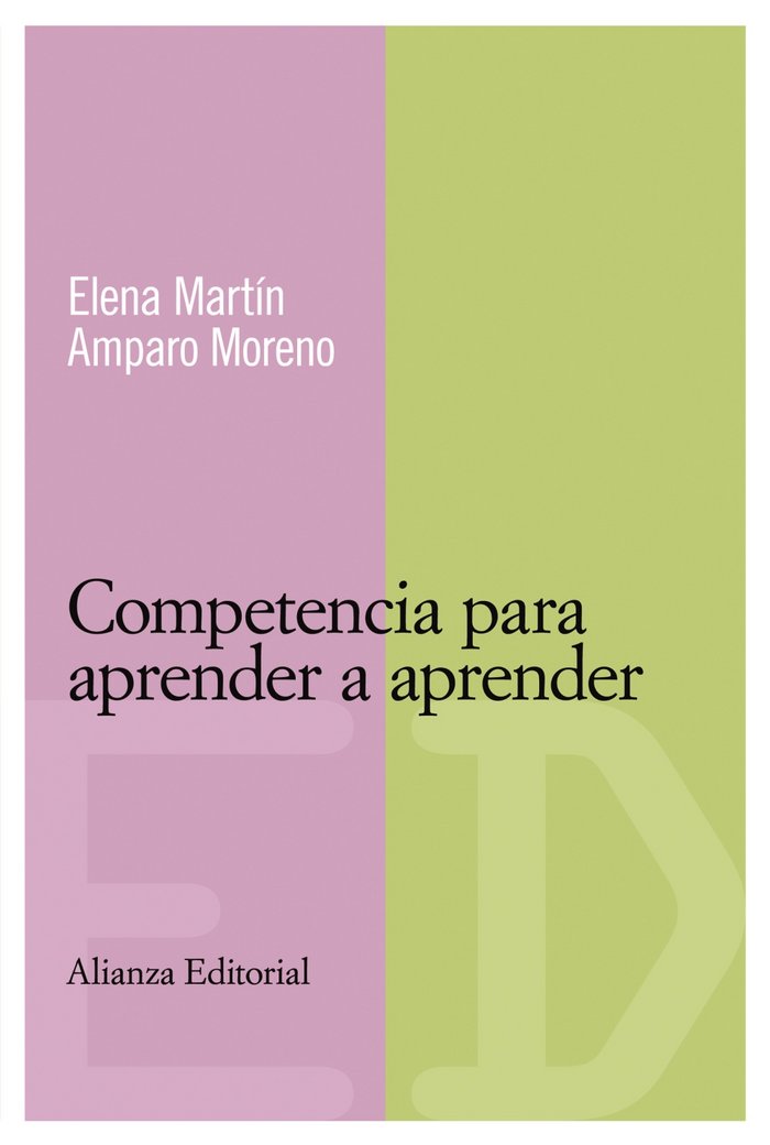 Kniha Competencia para aprender a aprender Martín Ortega